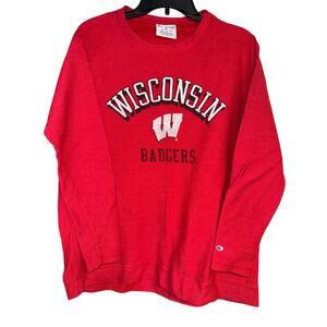 WISCONSIN BADGERS University of Wisconsin Crewneck size M medium